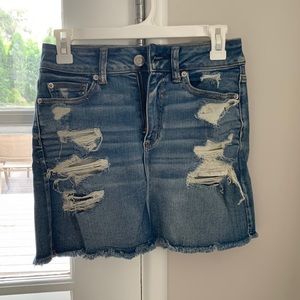 American Eagle Jean Skirt